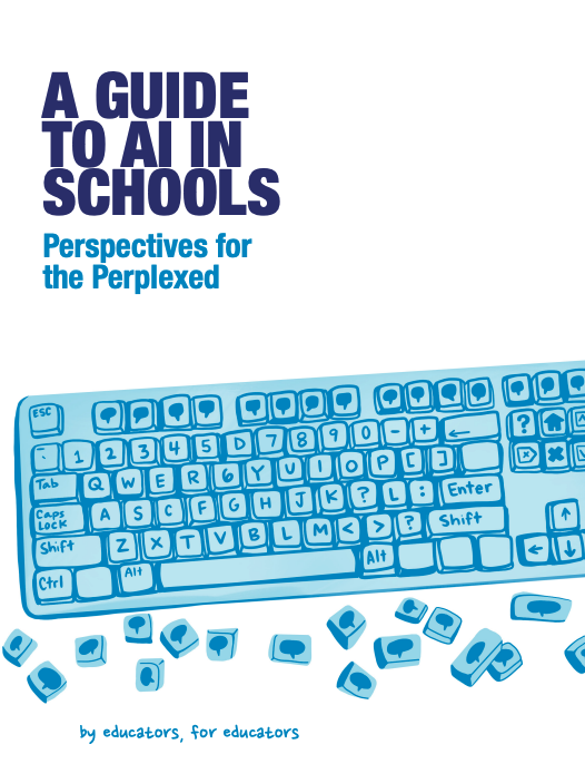 Book art A Guide to AI in Schools